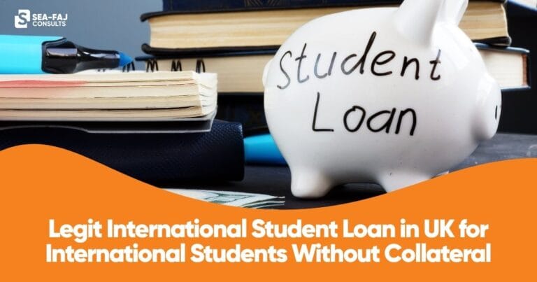 Legit international student loan in uk for international students without collateral