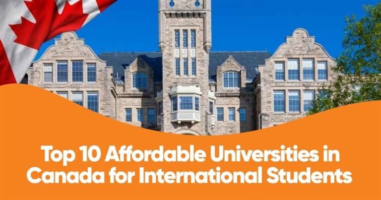 Top 10 affordable universities in canada for international students