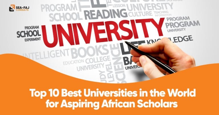 Top 10 best universities in the world for aspiring african scholars