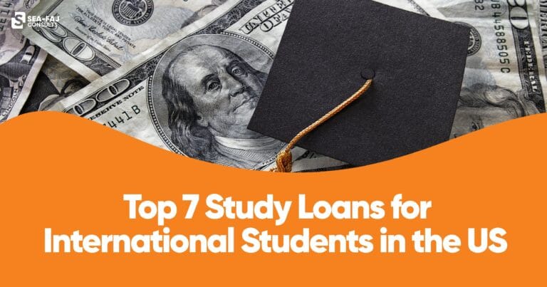 Top 7 study loans for international students in the us