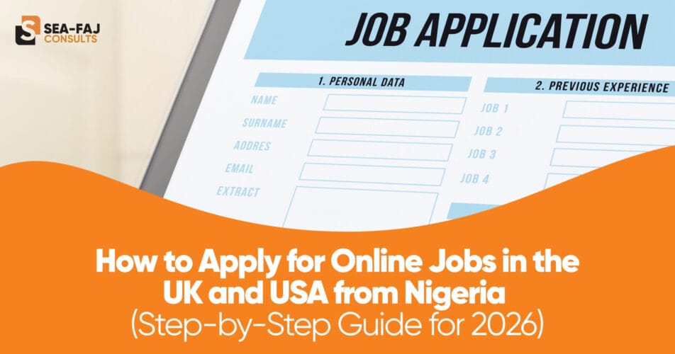 How to Apply for Online Jobs in the UK and USA from Nigeria