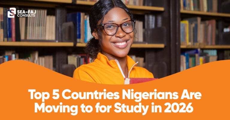 Top 5 countries nigerians are moving to for study in 2026