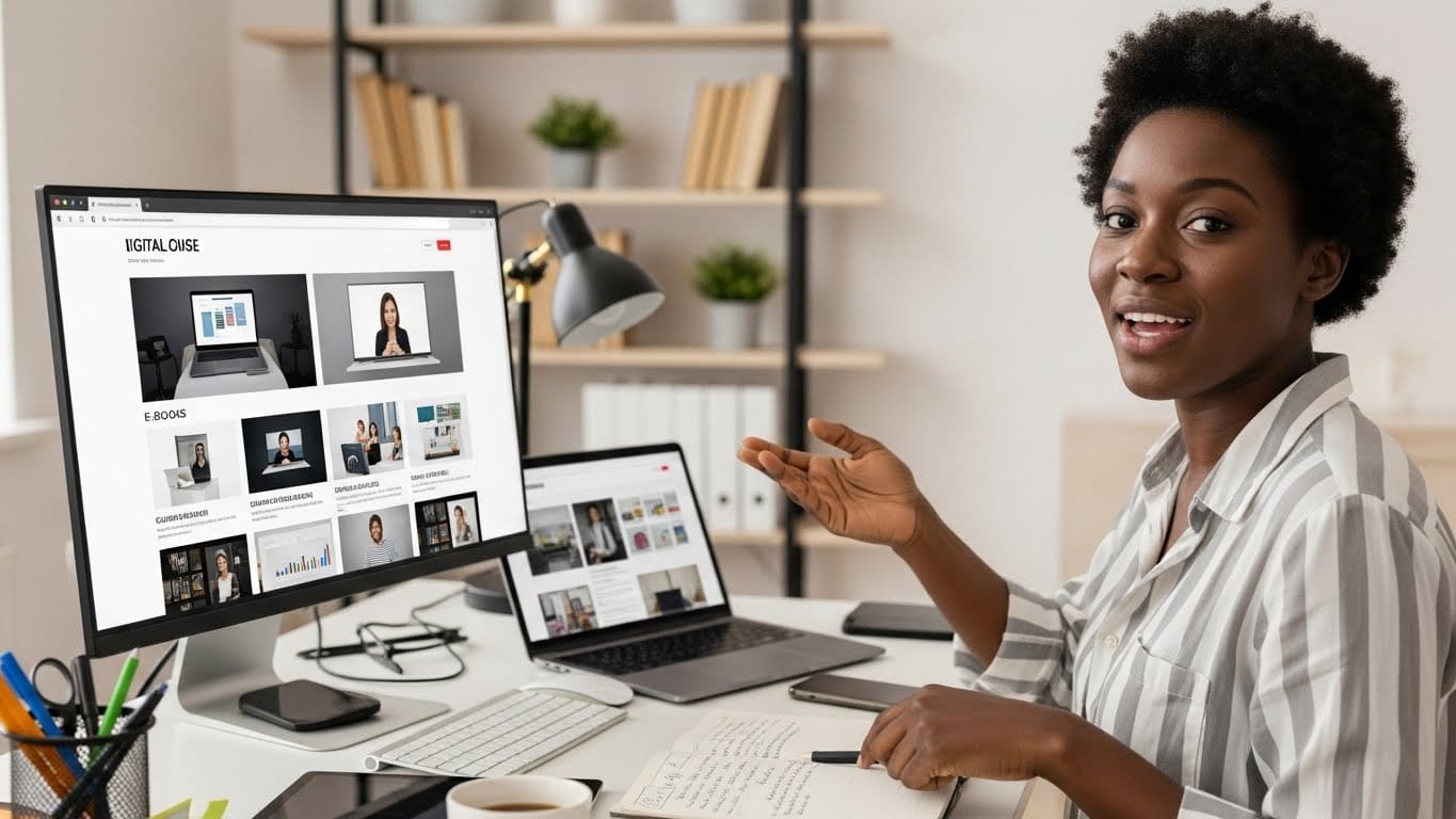 Selling digital tools and ebooks