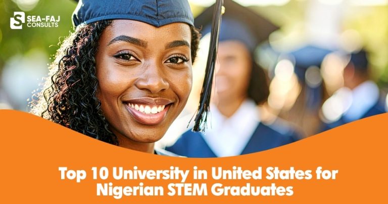 Top University in the United States for nigerian stem graduates