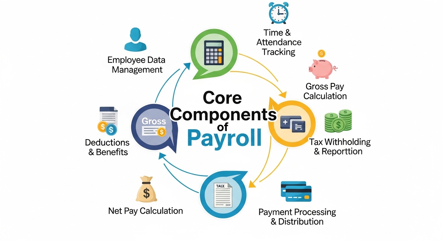 payroll vs paycheck