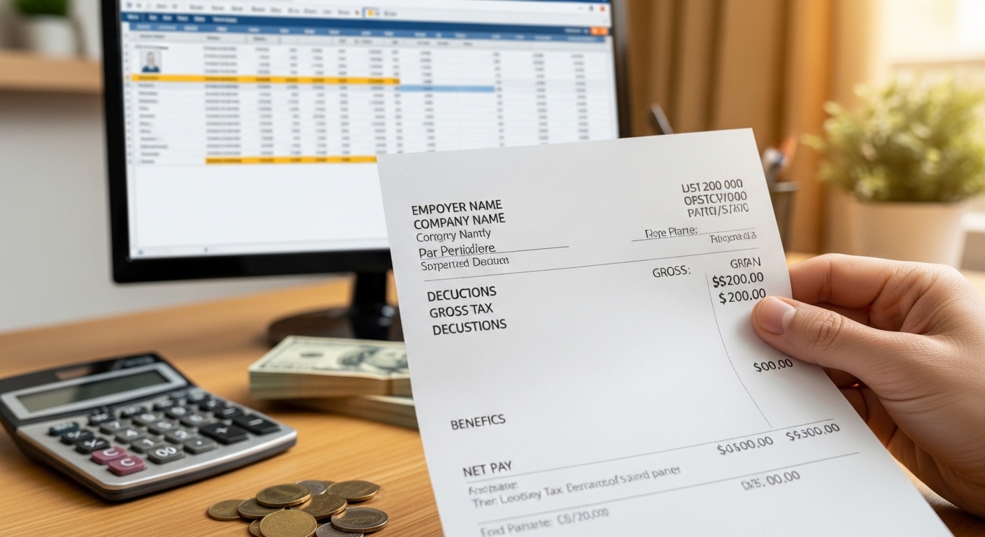 payroll vs paycheck for employees