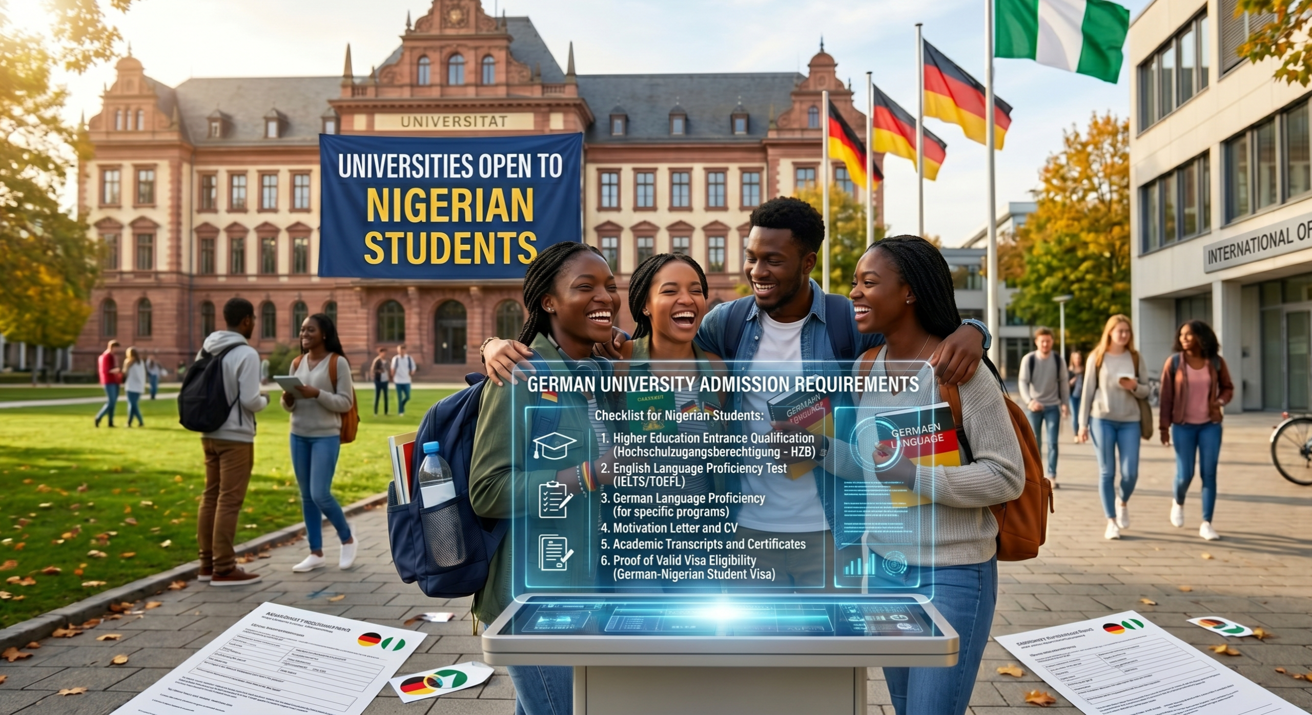 Admission Requirements for Nigerian Students